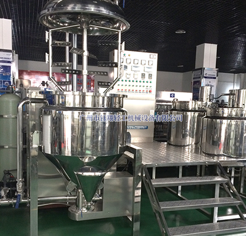 真空乳化機操作停機時的正確步驟【鈺翔機械】