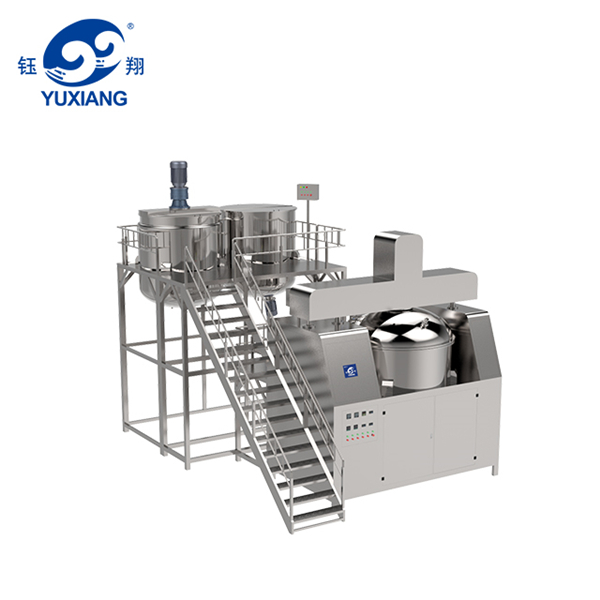 歷時兩個月，升降真空乳化機終于裝柜，地點：印度【鈺翔】