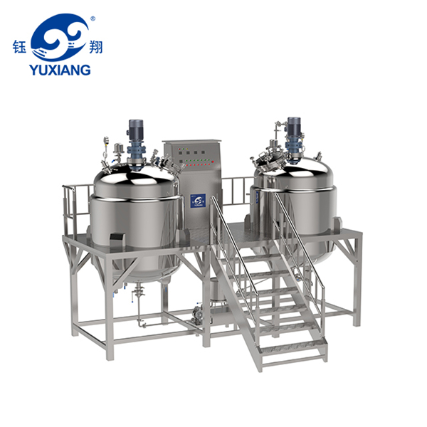 如何對小型真空乳化機進行清洗水垢？【鈺翔機械】