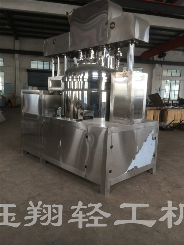 中試型真空乳化機一般選擇什么規格【鈺翔機械】