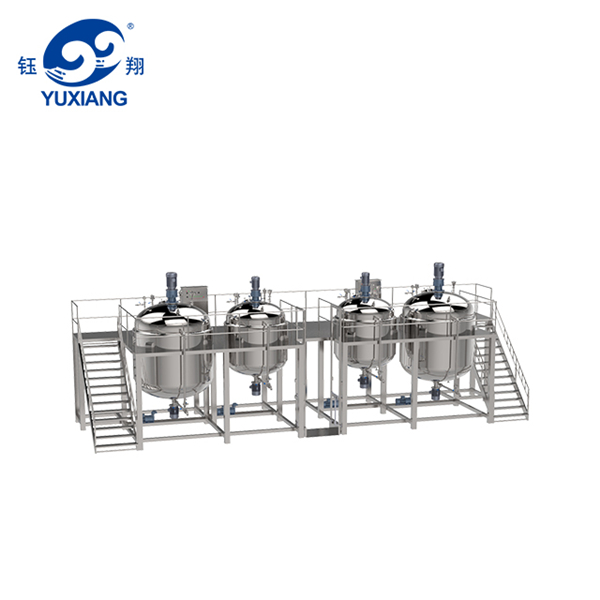 全自動均質乳化機的主鍋蓋有什么用？【鈺翔】